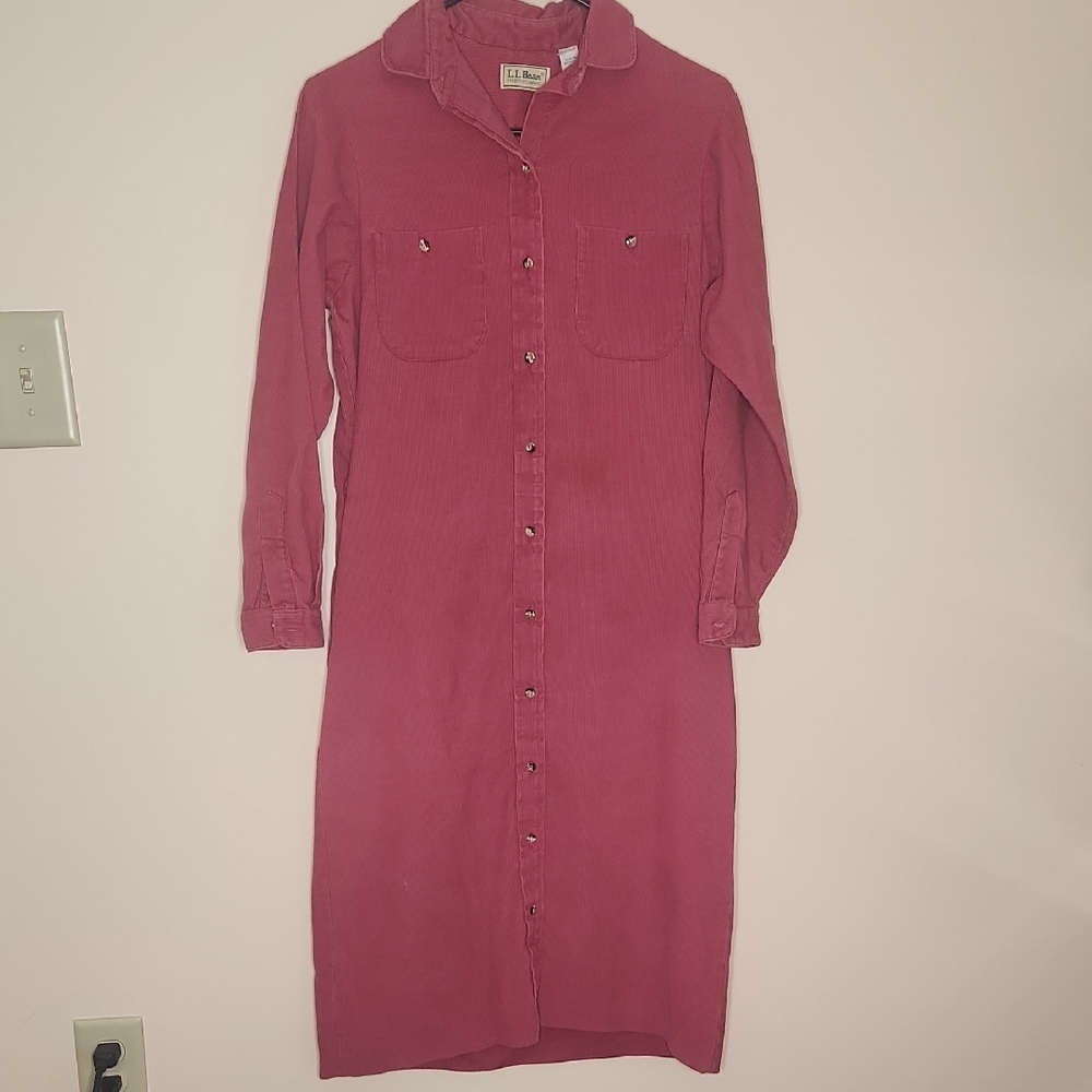 Vintage/made in USA L.L. Bean Corduroy Dress